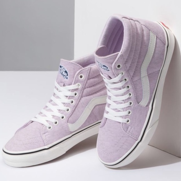 lavender vans shoes